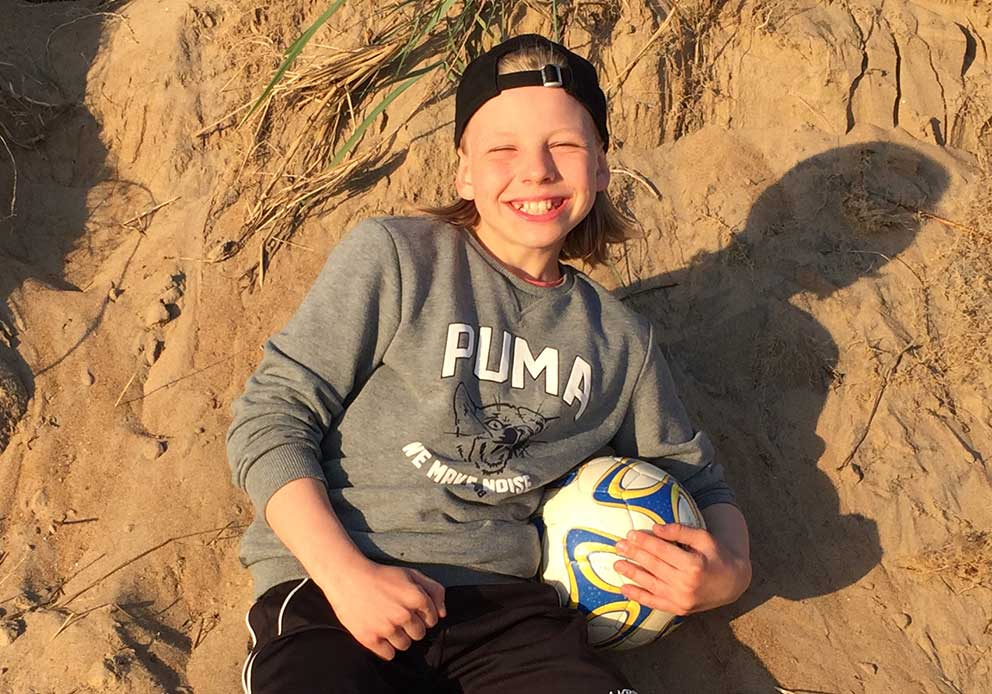 Elvis Holm 11 år