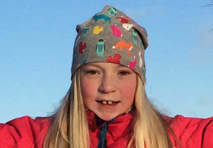 Ester Hägg 9 år