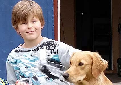 Lucas Lindström 11 år