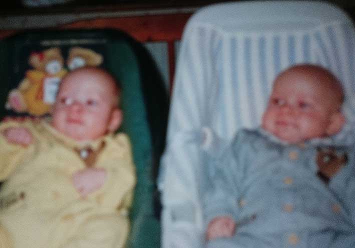 Jacob och Felix 18 år