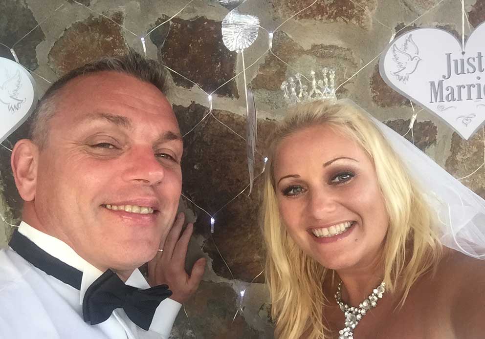 Nygifta - Annelie och Peter
