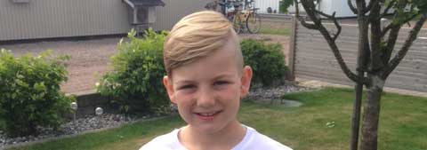 Eddie Holm 9 år
