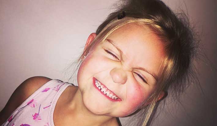 Kitty Hedman 6 år