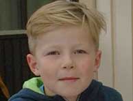 Liam Pettersson 8 år