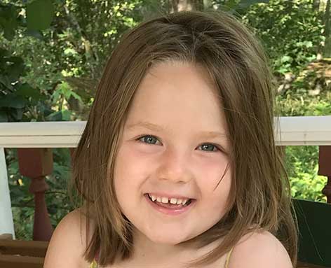 Lovisa Kandziora 4 år