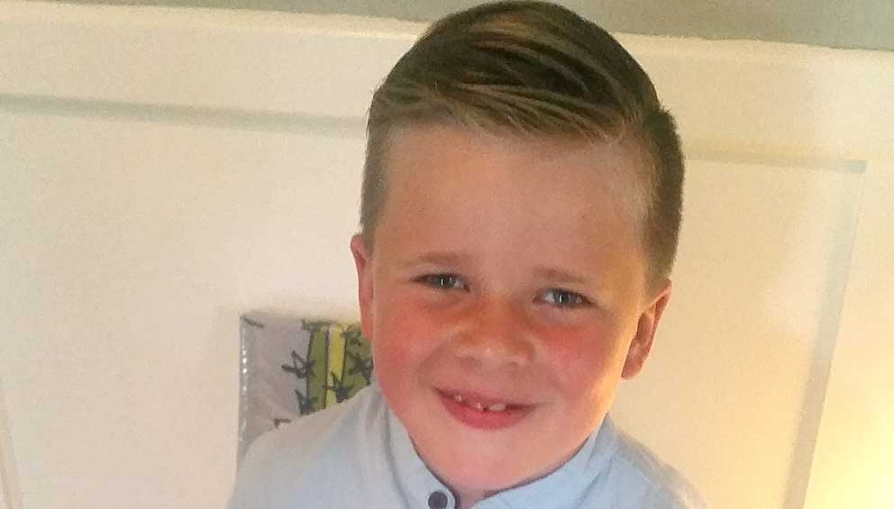 Algot Remnemark 8 år
