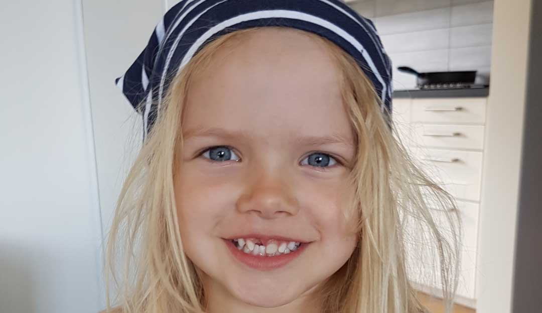 Hilda Hedlund 4 år