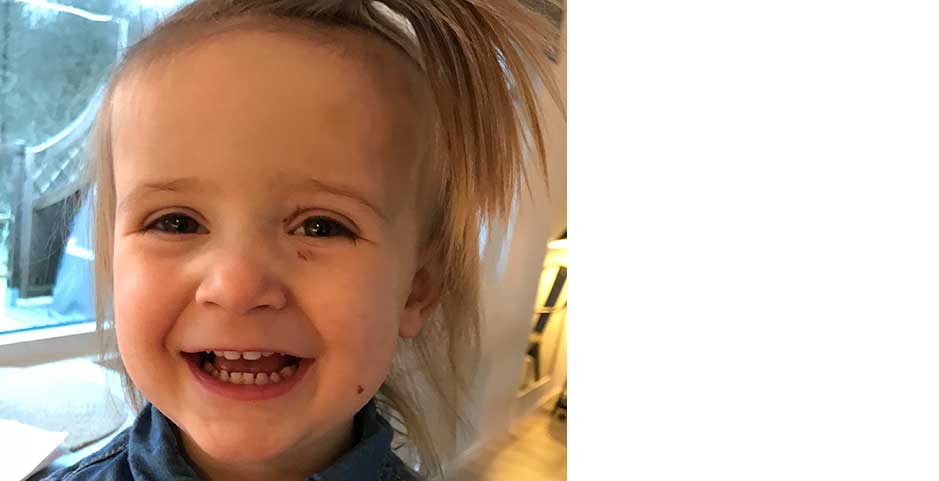 Mila Lövdahl 2 år