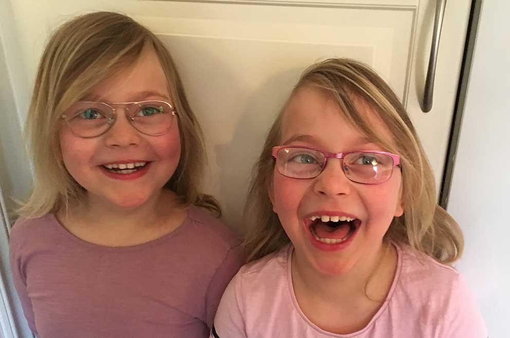 Tilde och Emma 7 år