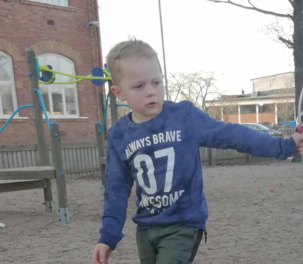 Frank Jalonen 6 år