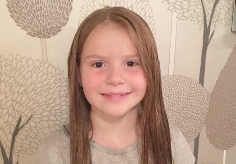 Maja Rydholm 9 år