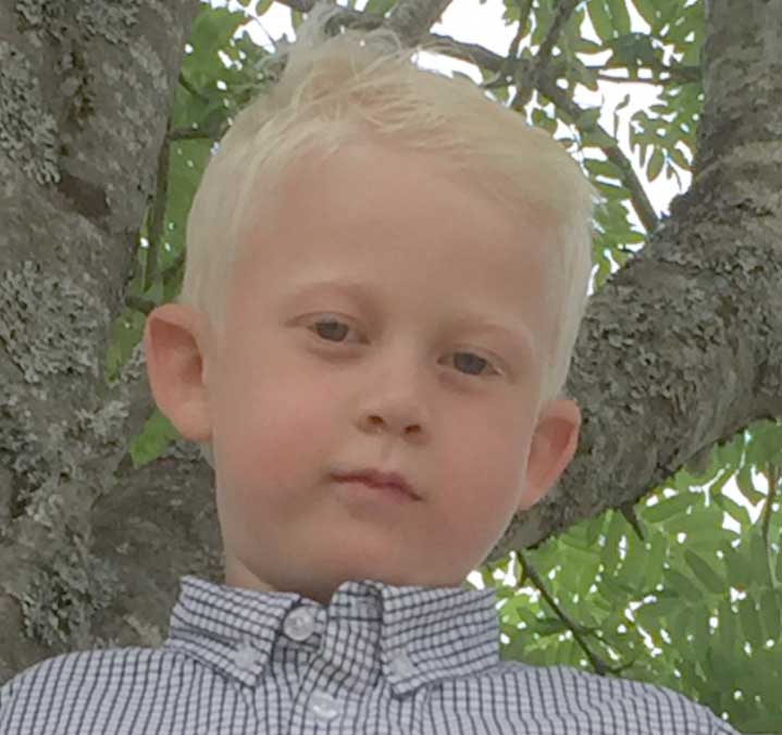 Vilgot Antonsson 5 år