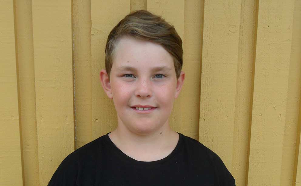 Hugo Wahlström 10 år