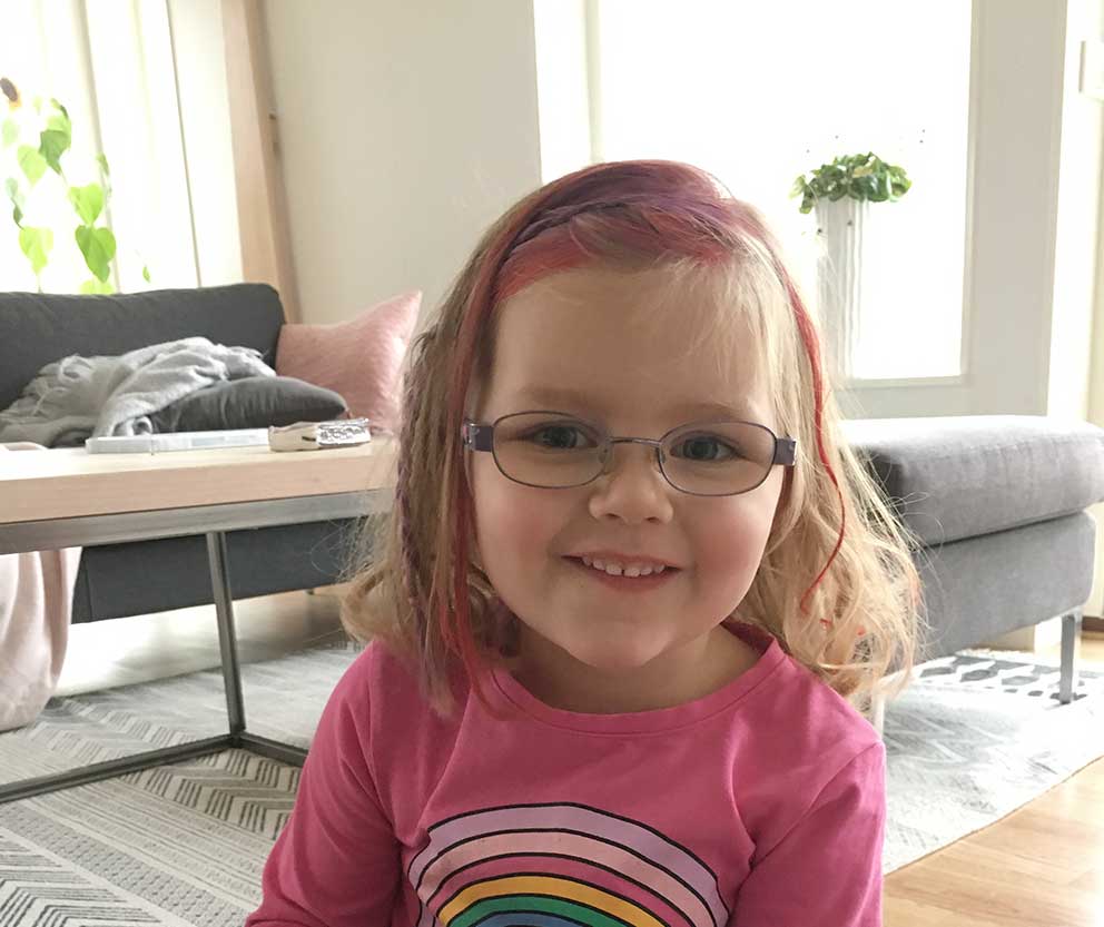 Alva Wremp 4 år