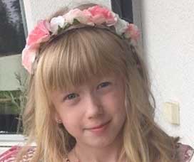 Vera Larsson 8 år