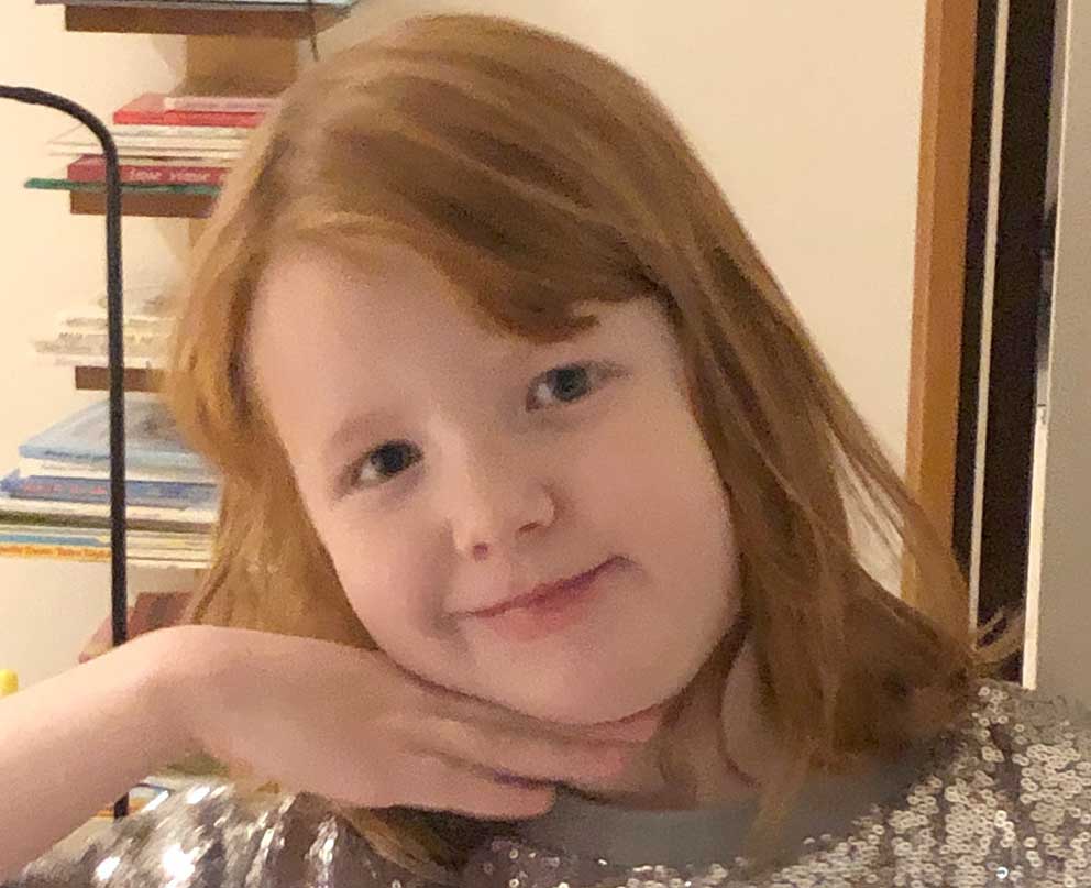 Dahlia Broström Lindblad 5 år