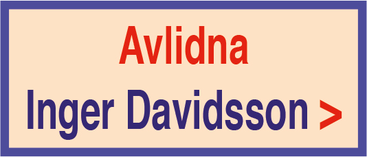 Inger Davidsson - annons