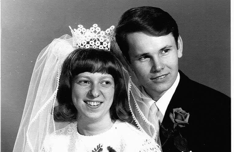Eva och Stig Andersson - guldbröllop
