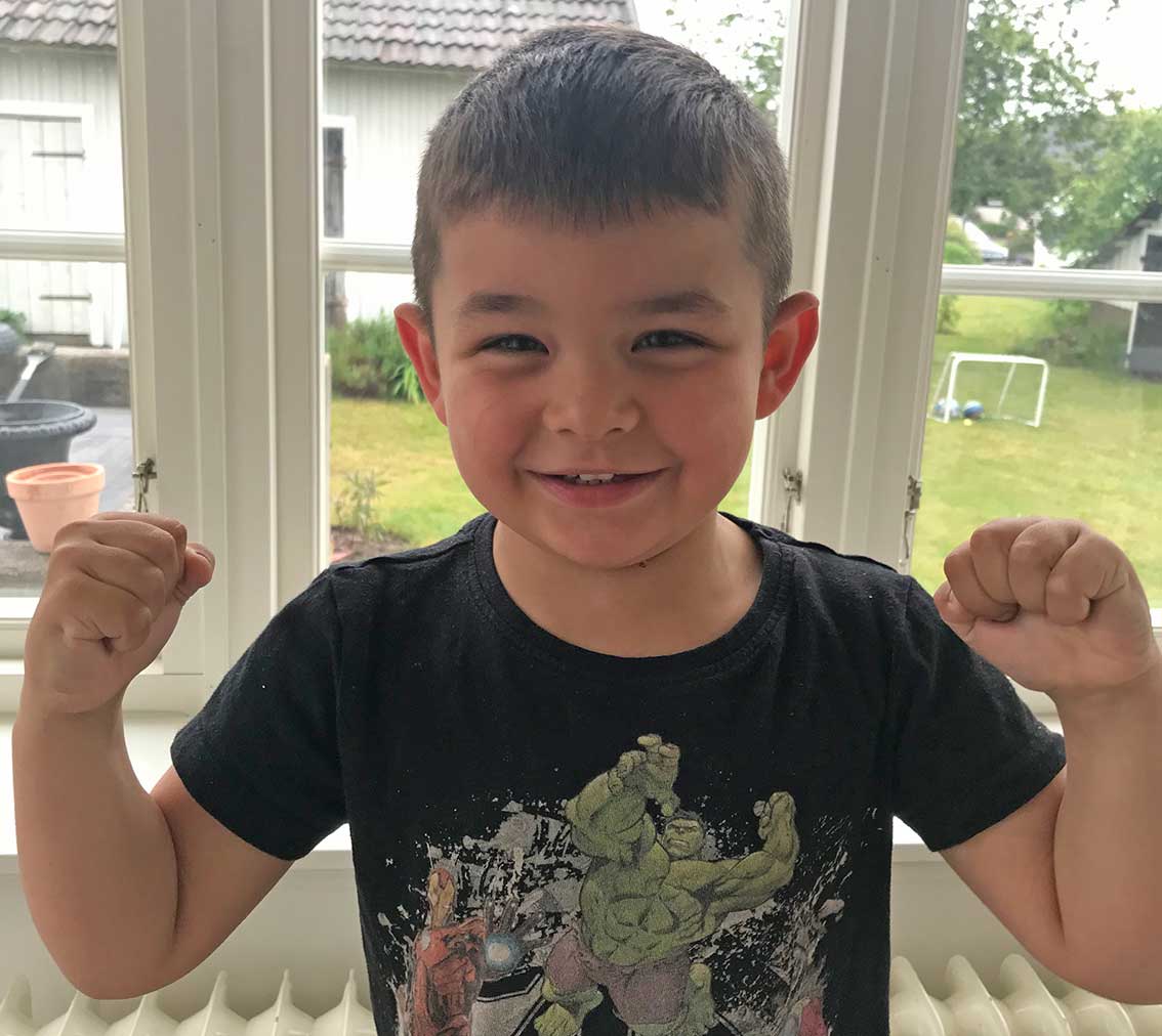Vincent Juul 4 år