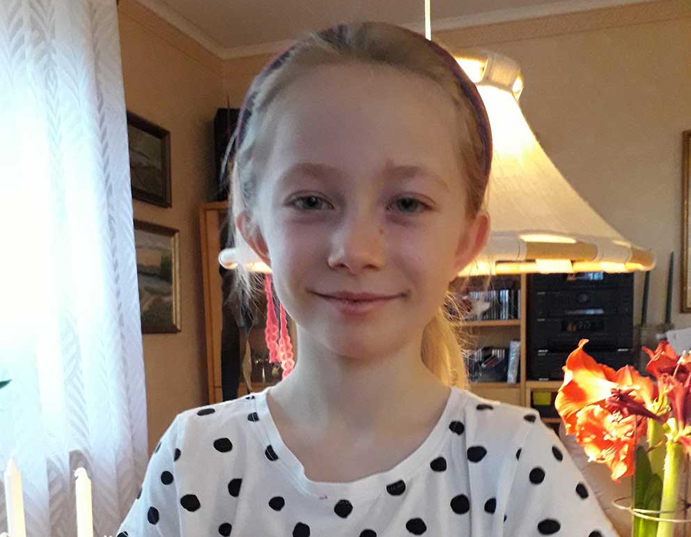 Lovisa Andersson 9 år