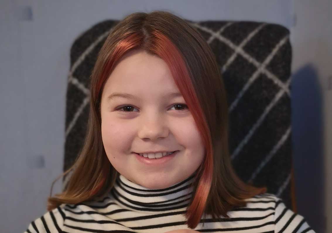 Ella Hansson, 12 år