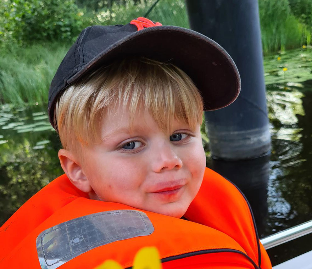 Jayson Mattsson 4 år
