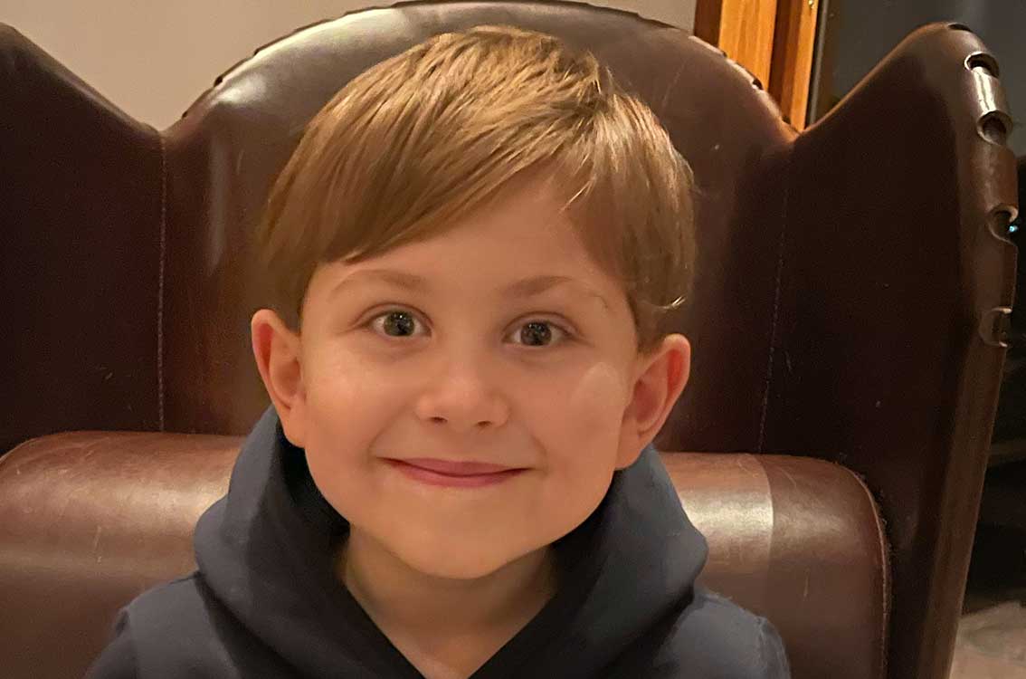 Nils Karlsson 7 år