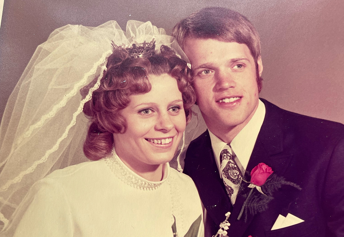 Annika och Jan firar guldbröllop