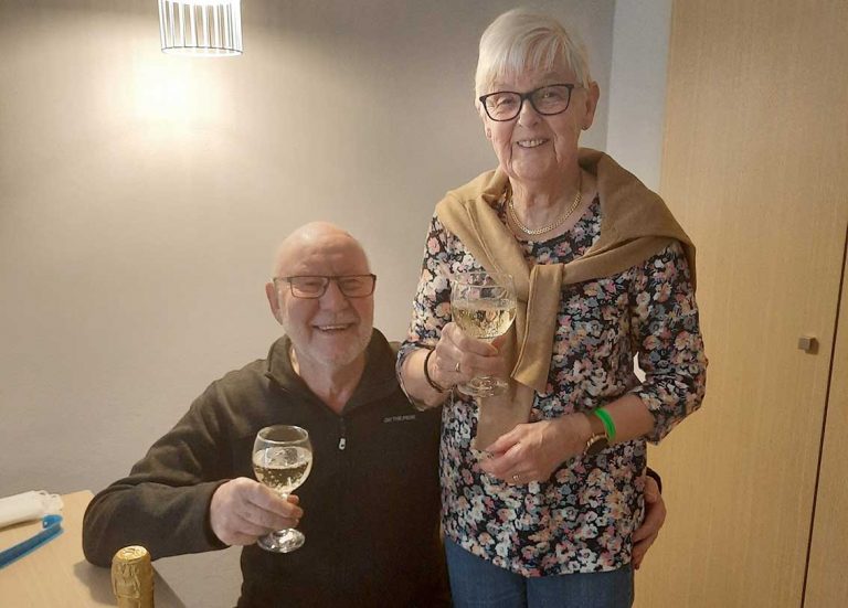 Brita och Sune - bröllopsdag