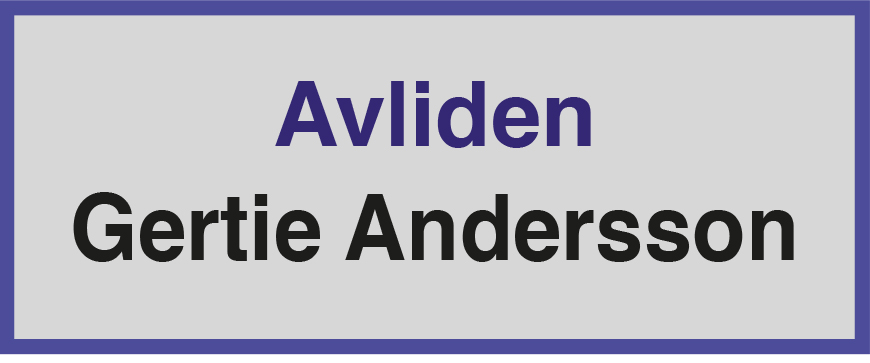 Gertie Andersson