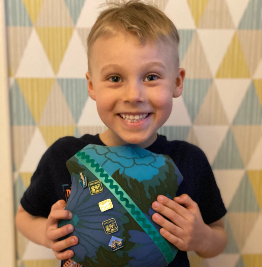 Nils Emilsson 7 år