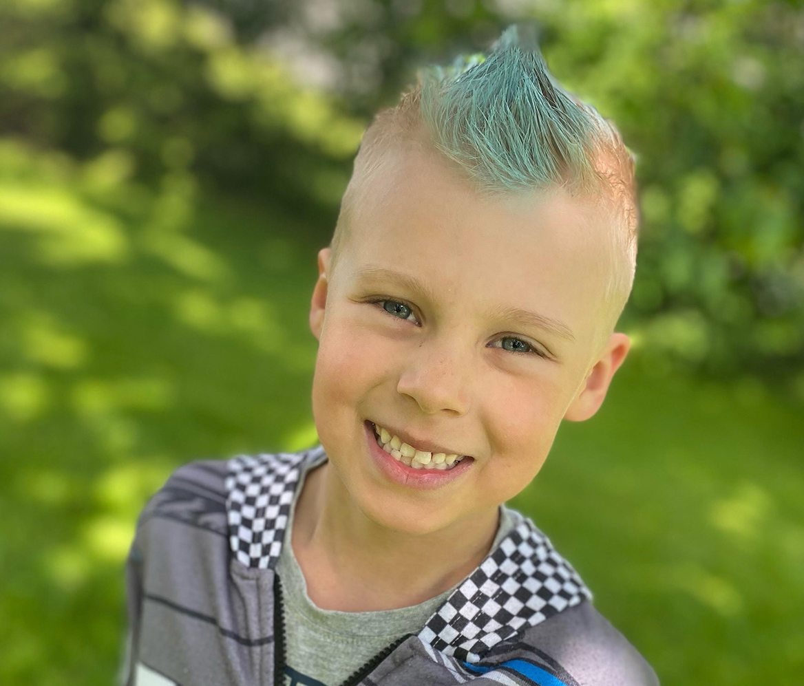 Nils Emilsson 7 år