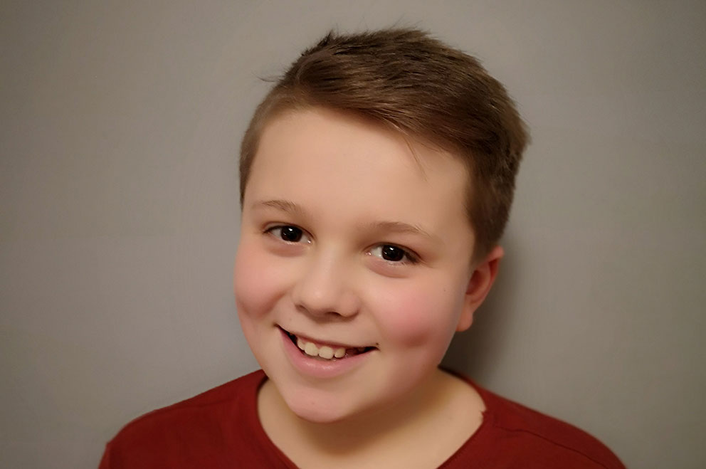 Vilmer Hansson 12 år