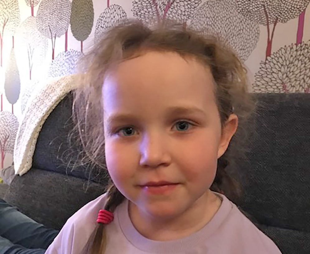 Ingrid Rydmarker 6 år