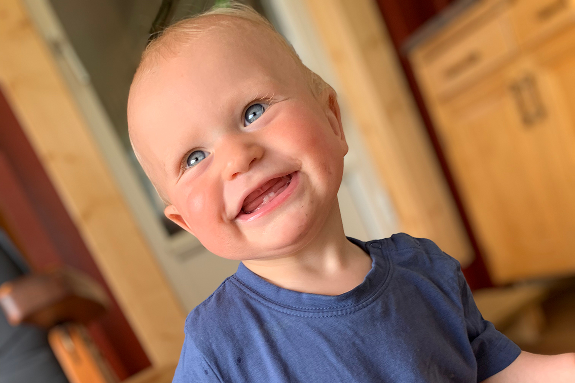 Valter Ideskog 1 år