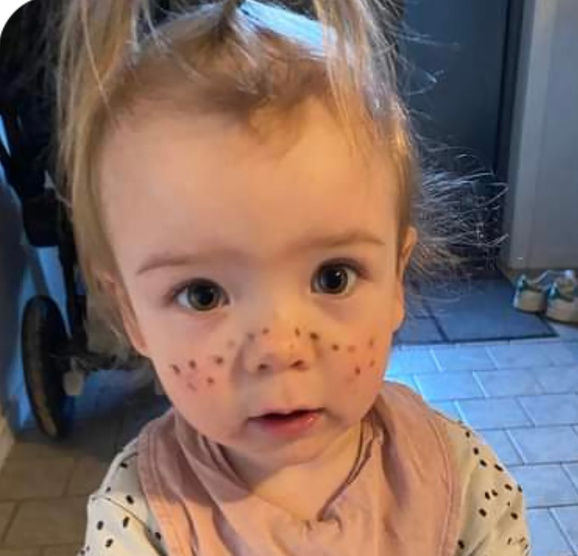 Maja Söderberg 2 år 