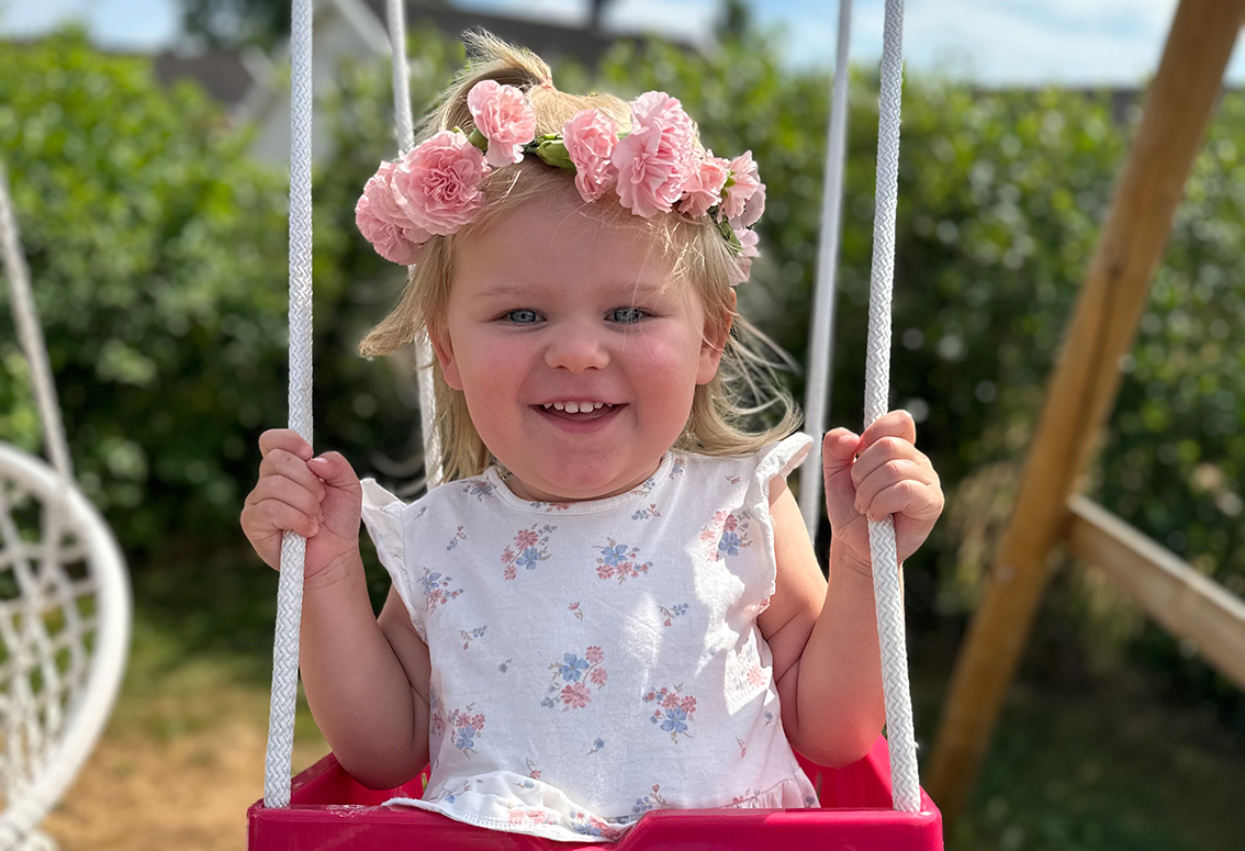 Alma Lundberg 2 år