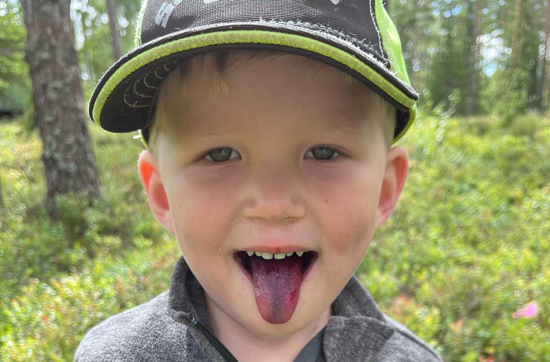 Gustav Sandberg 3 år