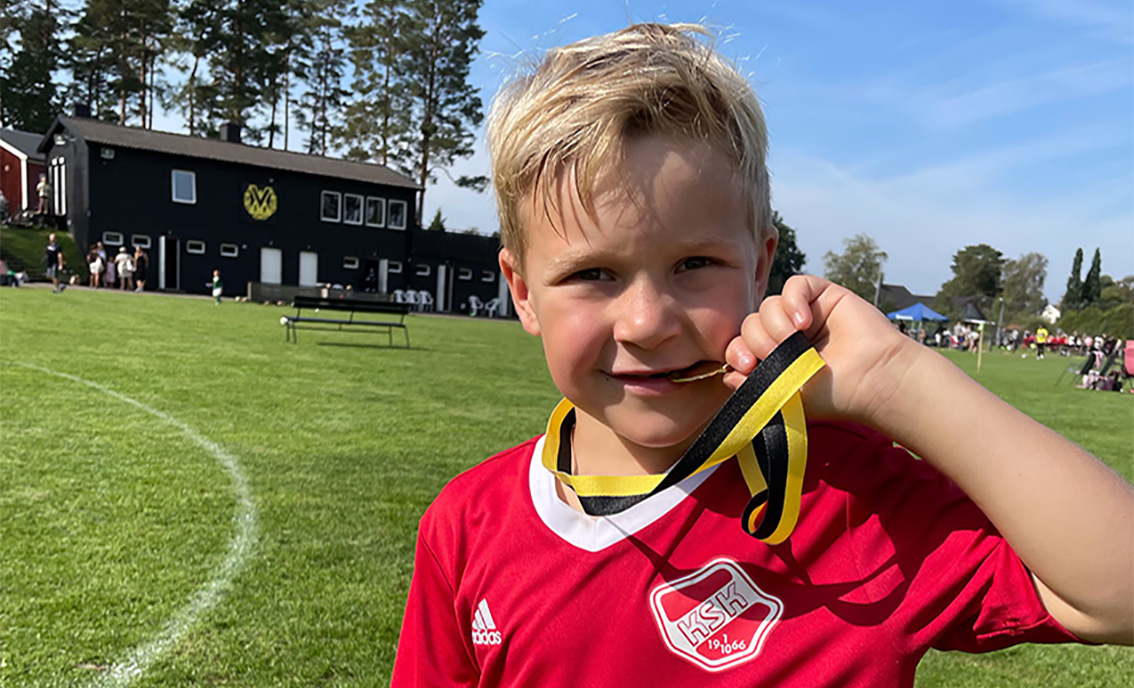 Ebbe Sundbäck 8 år