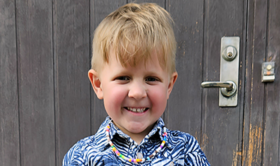Oskar Axelsson 5 år