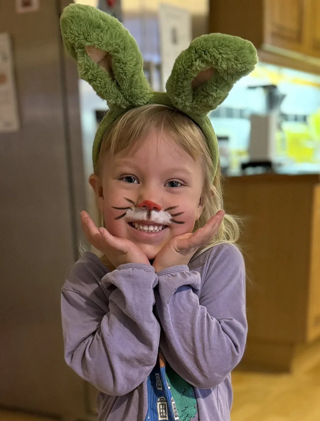 Bild på Ingrid Sjökvist som fyller 5 år.