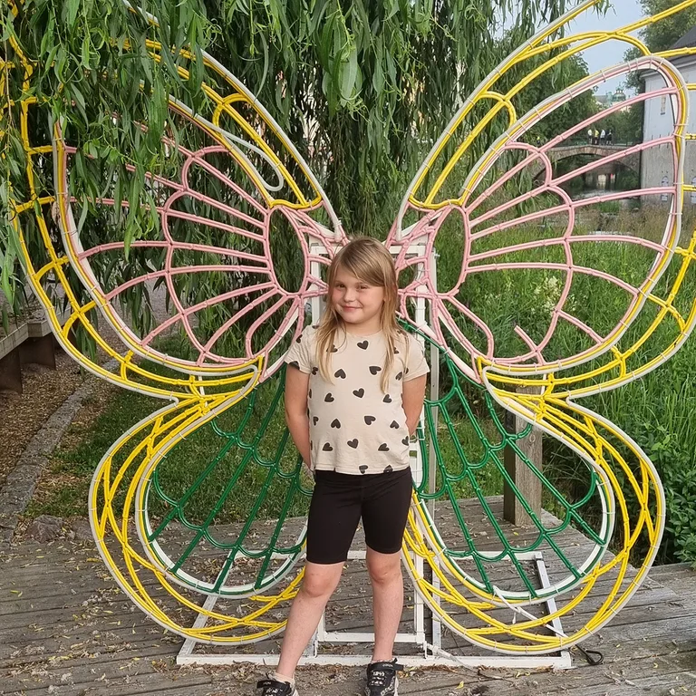 Alicia Pettersson 9 år