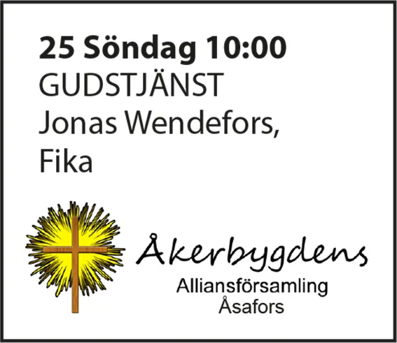 Evenemangsaffisch, Vaggeryds kommun