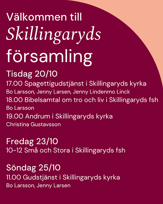 Evenemangsaffisch, Vaggeryds kommun